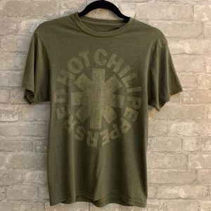 Red Hot Chili Peppers Tee S Bravado Brand Green